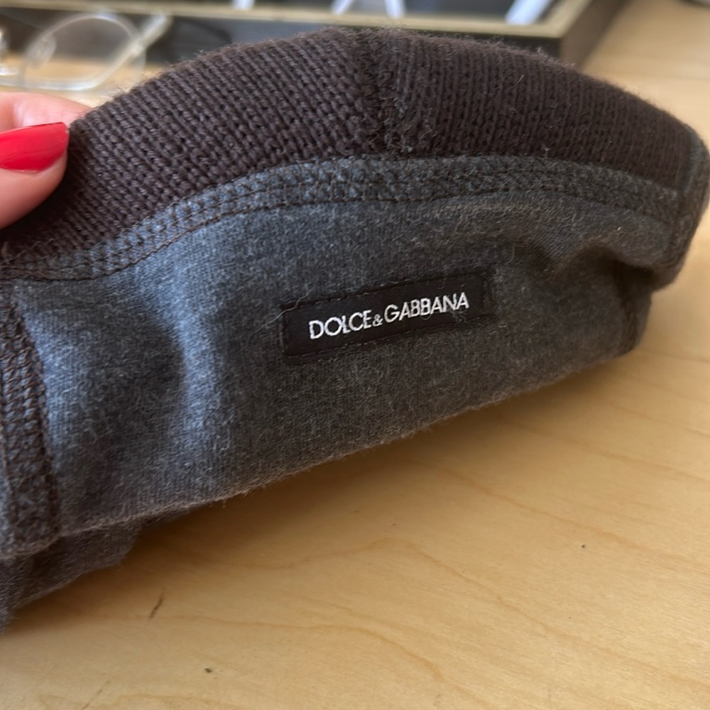 Dolce and Gabbana newsboy hat